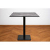 Top Tavolo Hpl Grigio Cemento Quadro Cm 59x59x1
