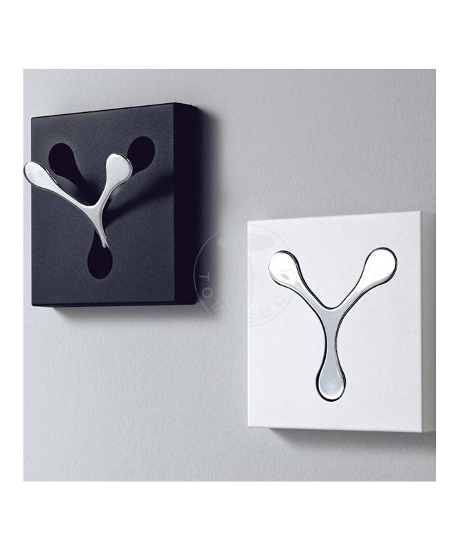 Appendiabiti da parete Bin 1 - nero