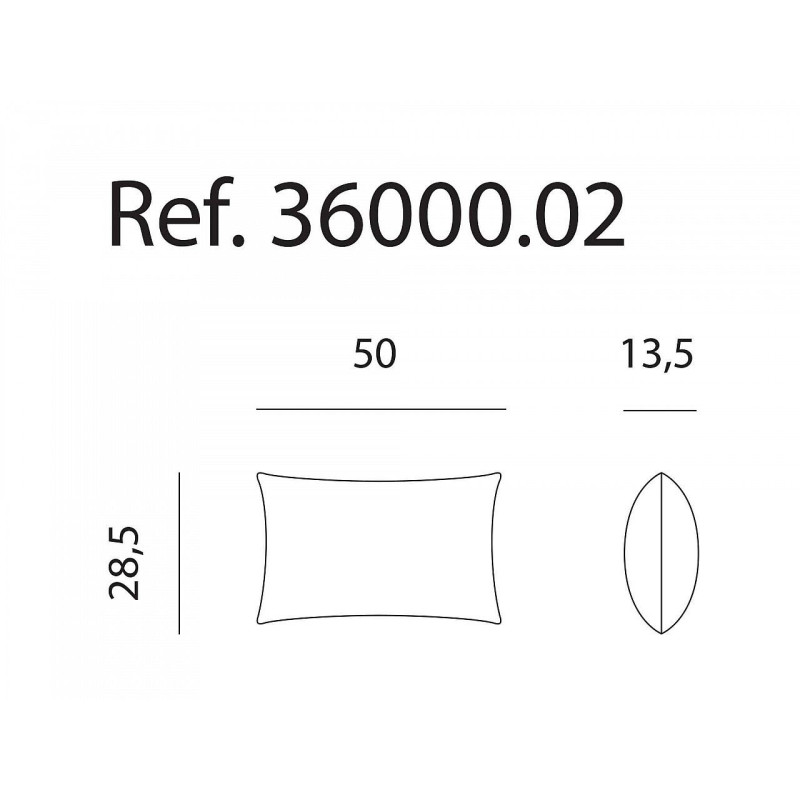 Nardi Cuscino Rettangolare