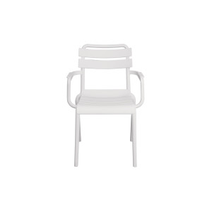 Zoom Sedia Monza Con B Polipropilene Bianca Dogata Moia