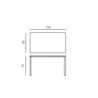 Nardi Tavolo Piave 160x90