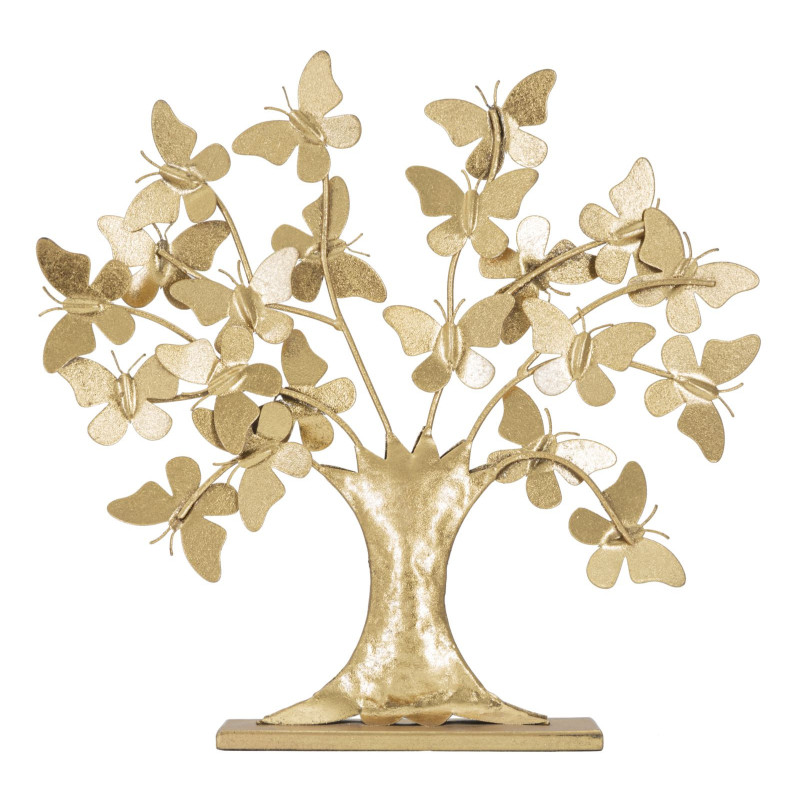 Albero Della Vita Con Farfalle Glam cm 31x8x30