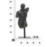 Scultura Museum Man cm 26x22x57,5