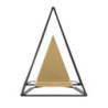 Piramide Gold Con Ferro cm 15x15x21