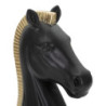 Cavallo Nero E Oro cm 10,5x8,5x19