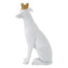 Cane Con Corona Bianco cm 20x12,5x33