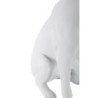 Cane Con Corona Bianco cm 20x12,5x33