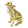 Cane Con Corona Oro cm 20x12,5x33