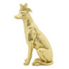 Cane Con Corona Oro cm 20x12,5x33