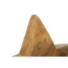 Scultura Stella In Teak Riciclato cm 28x12x42 (pezzi Unici - Non Ripiani In Serie)