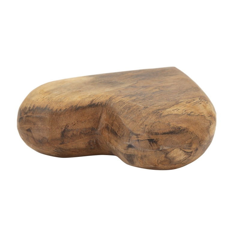 Decorazione Hak In Teak Ric. Cm16x14x4,5 (pezzi Unici - Non Ripiani In Serie)