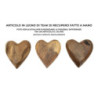 Decorazione Hak In Teak Ric. Cm16x14x4,5 (pezzi Unici - Non Ripiani In Serie)