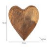Decorazione Hak In Teak Ric. Cm16x14x4,5 (pezzi Unici - Non Ripiani In Serie)