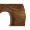 Scultura Dorat In Teak Riciclato cm 35x10x58 (pezzi Unici - Non Ripiani In Serie)