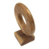 Scultura Dorat In Teak Ric. cm 20x10x28 (pezzi Unici - Non Ripiani In Serie)