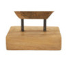 Scultura Lubang In Teak Riciclato cm 18x10x27 (pezzi Unici - Non Ripiani In Serie)
