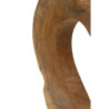 Scultura Hasi In Teak Riciclato cm 28x10x38 (pezzi Unici - Non Ripiani In Serie)