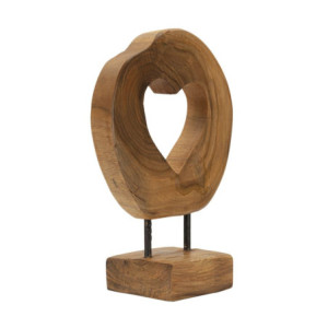 Zoom Scultura Hasi In Teak Ric. cm 20x10x28 (pezzi Unici - Non Ripiani In Serie)