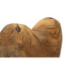 Scultura Dobu In Teak Riciclato cm 20x12x37 (pezzi Unici - Non Ripiani In Serie)
