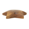 Decorazione Bintang Da App.in Teak Ric. Cmø19x5 Min2(pezzi Unici-non Ripiani In Ser