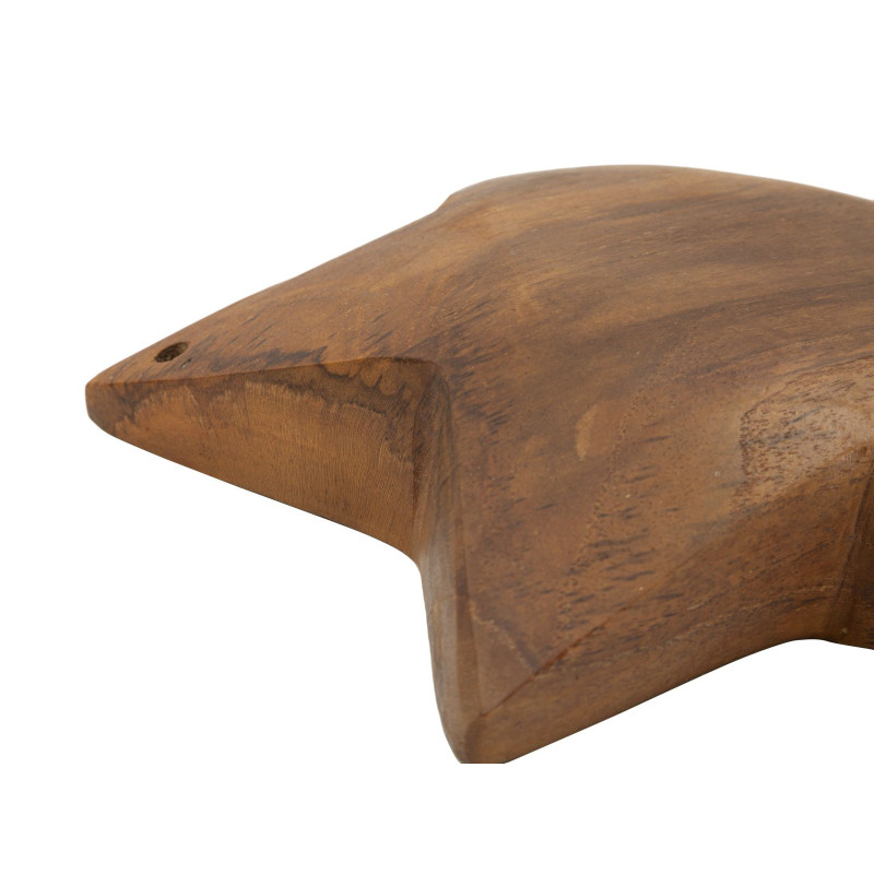 Decorazione Bintang Da App.in Teak Ric. Cmø19x5 Min2(pezzi Unici-non Ripiani In Ser