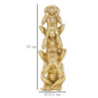 Scimmie Tower cm ø 10,5x30