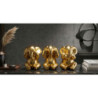 Elefante Non Vedo/non Sento/ Non Parlo Set 3 Pz cm ø 15,5x20,5