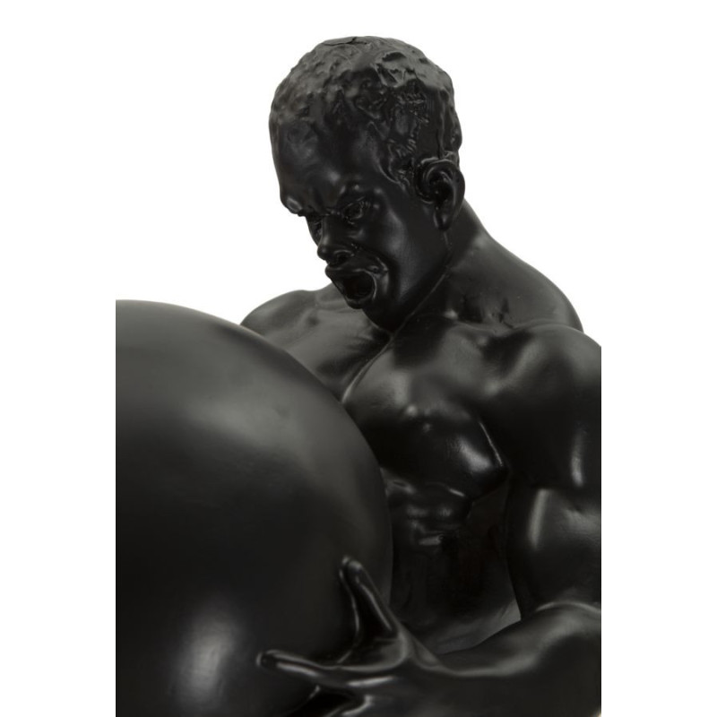 Statuetta Atlas cm 18,5x20,5x43,5