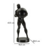 Statuetta Atlas cm 18,5x20,5x43,5