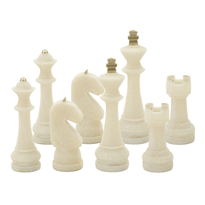 Scacchi Quarzy Set 8 Pz Assortiti cm ø 4,4x9,2-4,3x13,3-5x16-x4,5x10,3