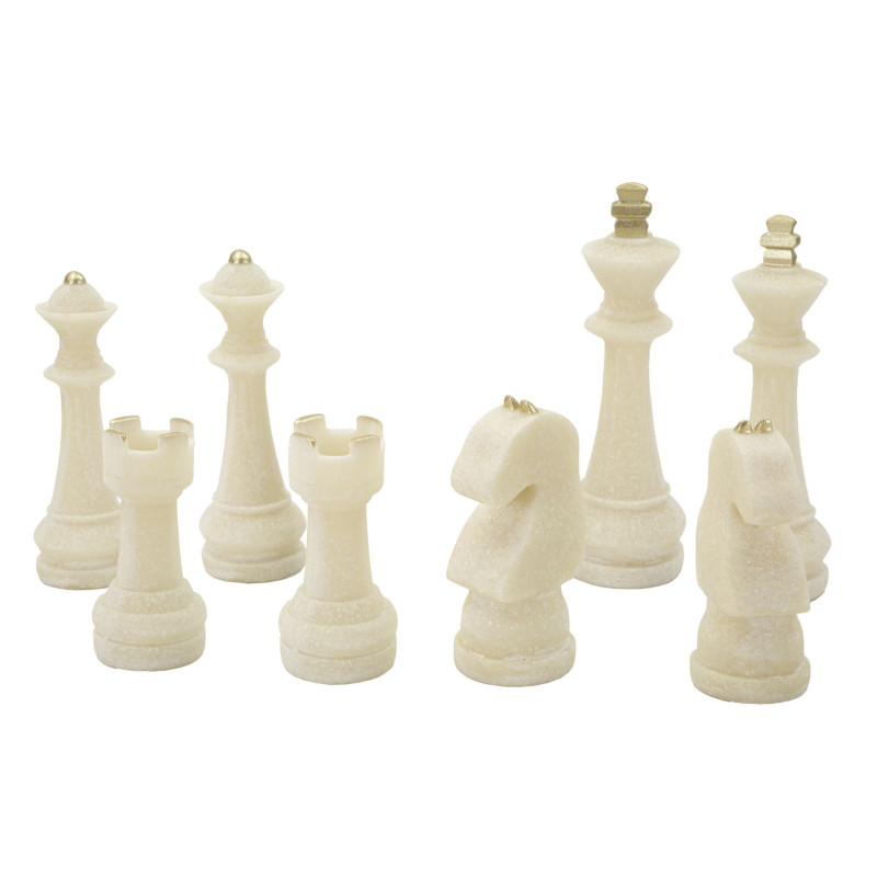 Scacchi Quarzy Set 8 Pz Assortiti cm ø 4,4x9,2-4,3x13,3-5x16-x4,5x10,3