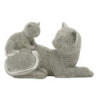 Gatto Sparky Con Cucciolo cm 19x9x13