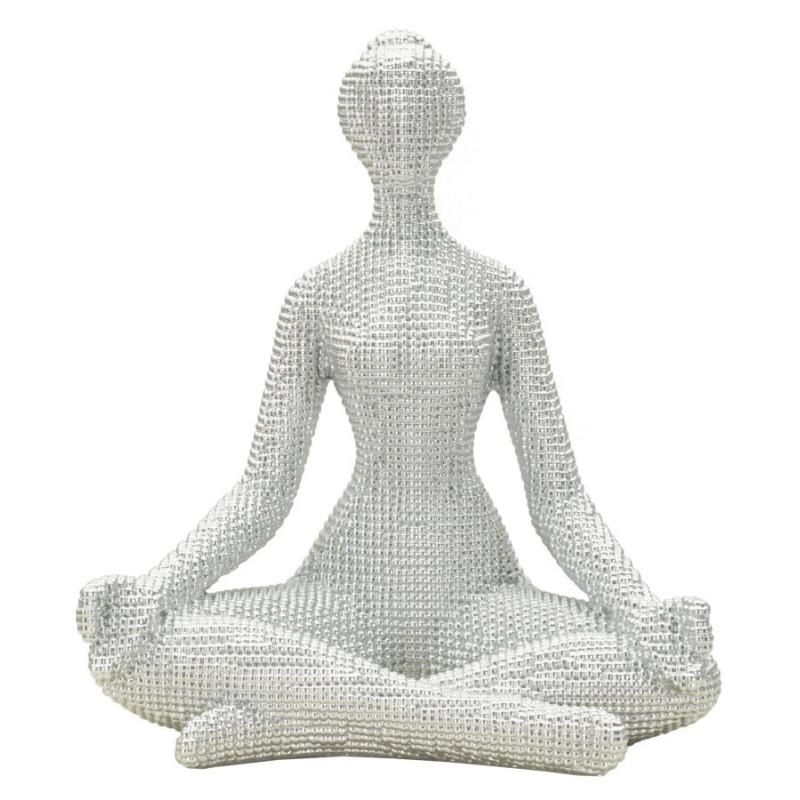 Donnina Yoga Silver cm 20,5x15,5x23