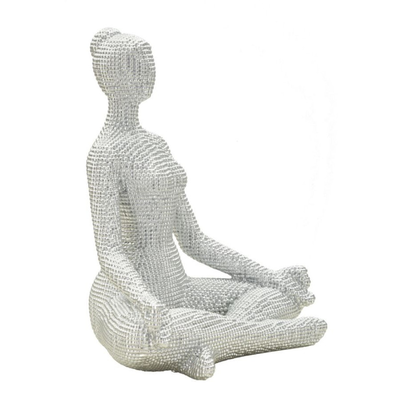Donnina Yoga Silver cm 20,5x15,5x23