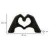 Scultura Lover Black cm 25x7,5x13,5