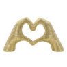 Scultura Lover Gold cm 25x7,5x13,5