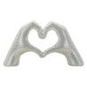 Scultura Lover Silver cm 25x7,5x13,5