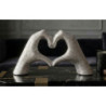 Scultura Lover Silver cm 25x7,5x13,5