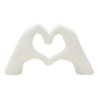 Scultura Lover White cm 25x7,5x13,5