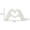 Scultura Lover White cm 25x7,5x13,5