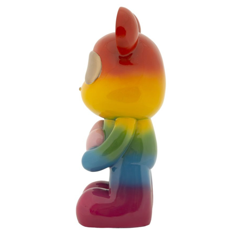 Orsetto Rainbow In Piedi cm 22,50x17,5x42,5