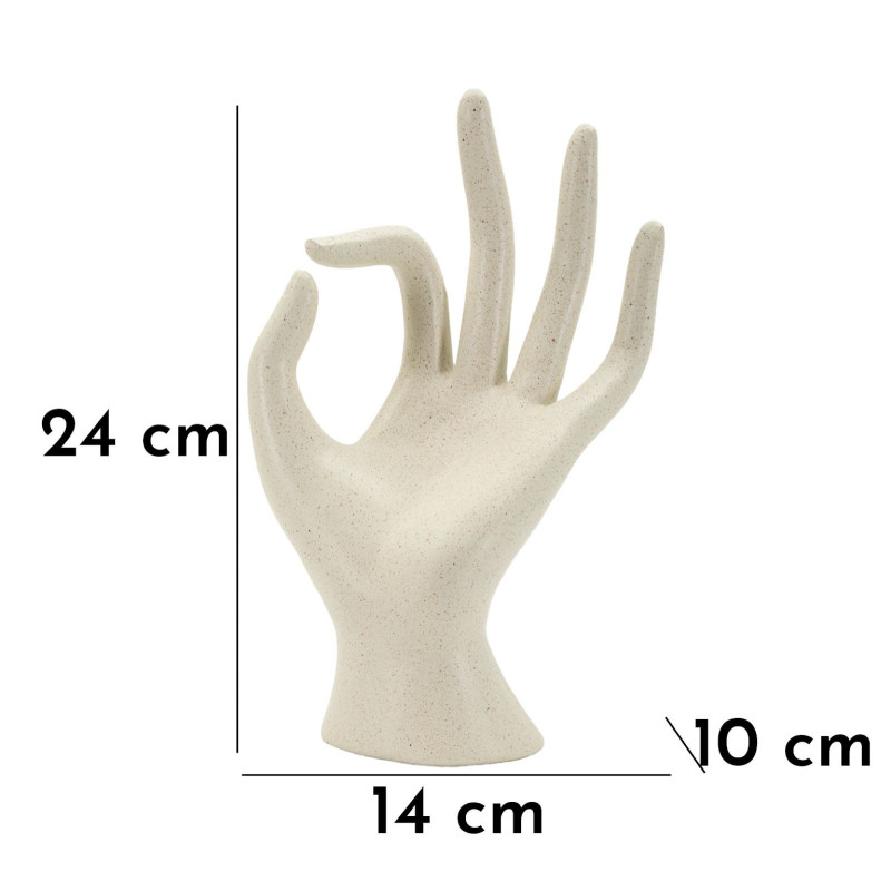 Scultura Ok Stons cm 14x10x24