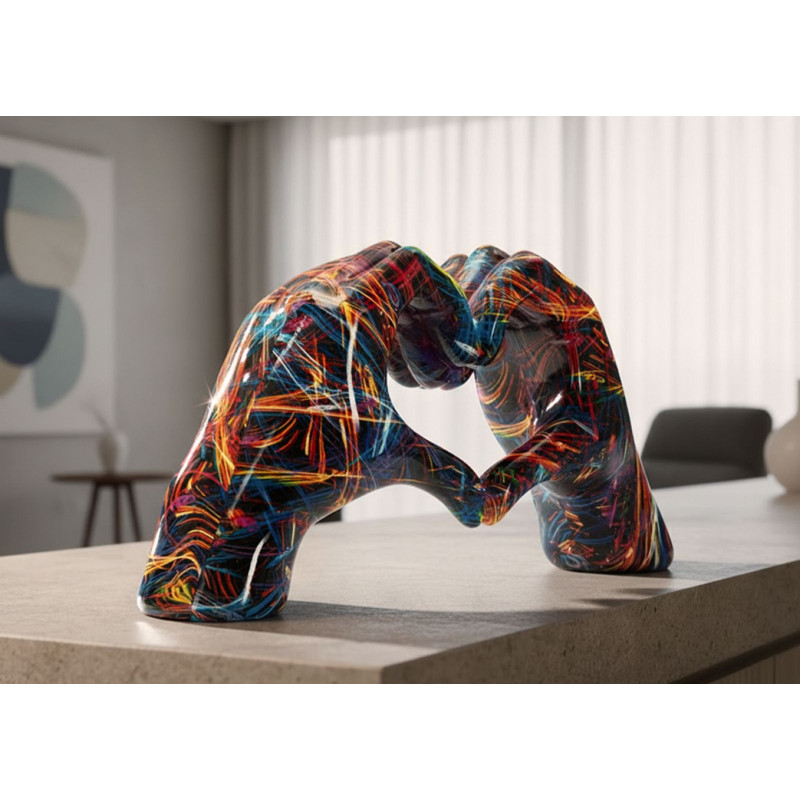 Scultura Lover Psyco cm 25x7,5x13,5