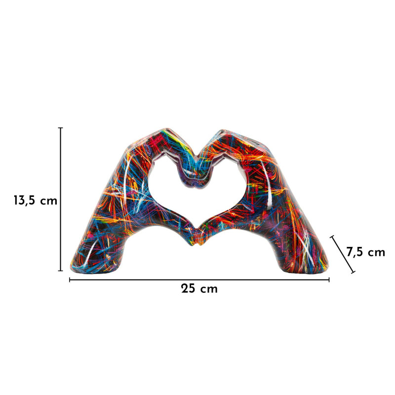 Scultura Lover Psyco cm 25x7,5x13,5