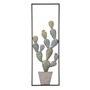 Pannelo In Ferro Cactus-frame -a- cm 31x2,5x90