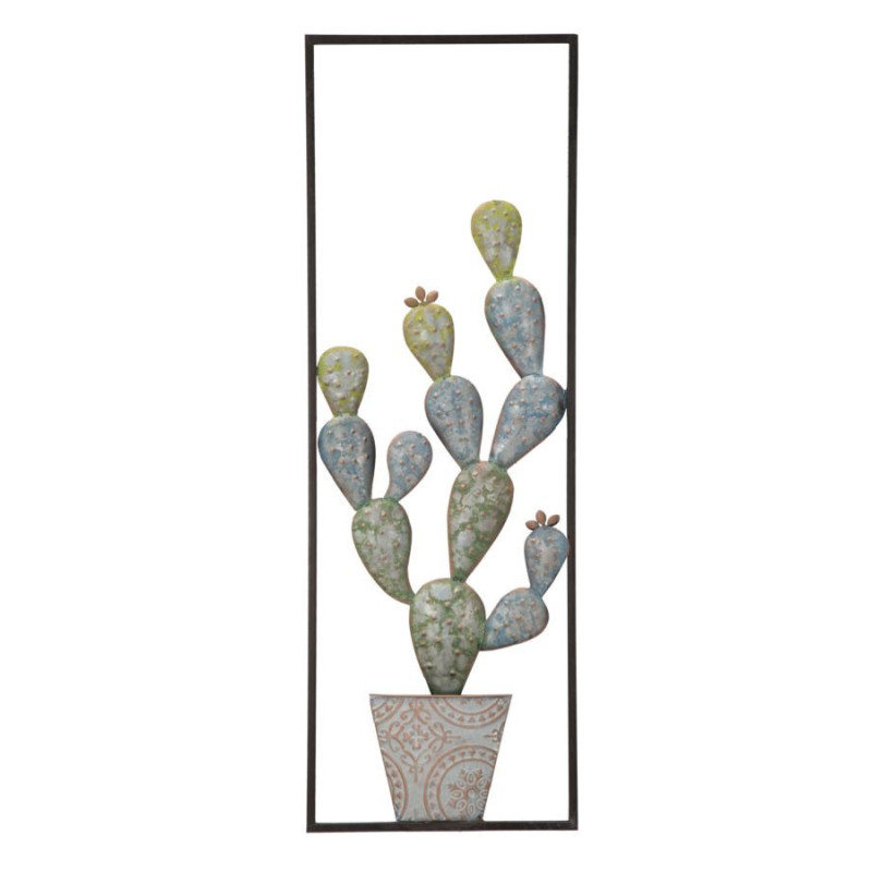 Pannelo In Ferro Cactus-frame -a- cm 31x2,5x90
