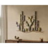 Pannello In Ferro Cactus -b- cm 90x2,5x64