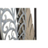 Pannello In Ferro E Legno Foglie -b- cm 30,5x2,5x99,5