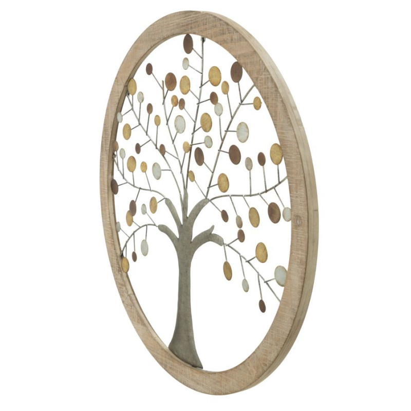 Pannello Da Muro Albero Della Vita Mirror cm ø 61x1,8