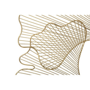 Zoom Pannello In Ferro Glam Leaf cm 79x5x68